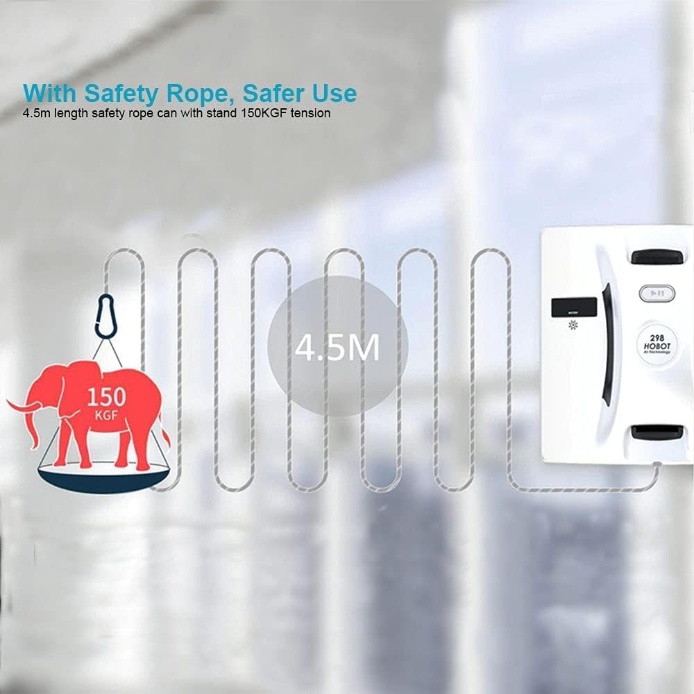 HOBOT 298 Window Cleaning Automatic Robot with Ultrasonic Water Spray