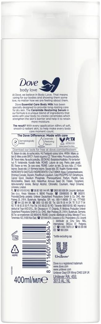 Dove Body Love Restoring Care Body Lotion  400ml