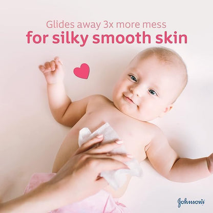 Johnson's Baby Wipes 2+1 (72) wipes