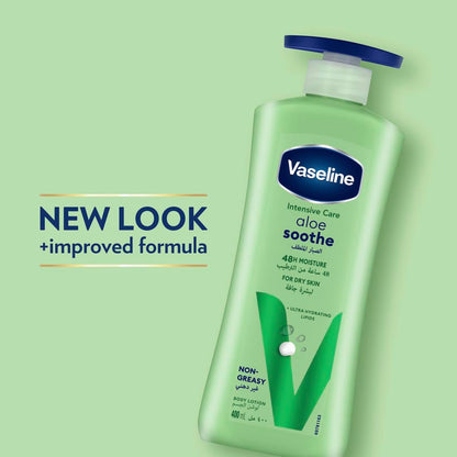VASELINE Body Lotion Aloe Soothe , 400ml
