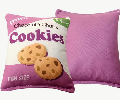 Chip-Shaped Delight Dog Chew Toy