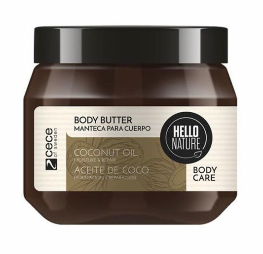 Hello Nature Body Butter coconut oil.