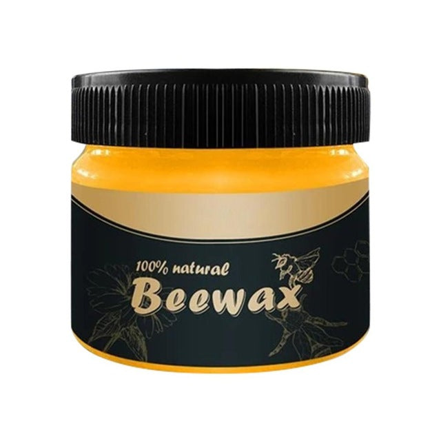 1 pcs Wood Seasoning Beewax Wood Care Wax Solid Wood Maintenance Cleaning Polished Waterproof Wear-Resistant Wax Furniture