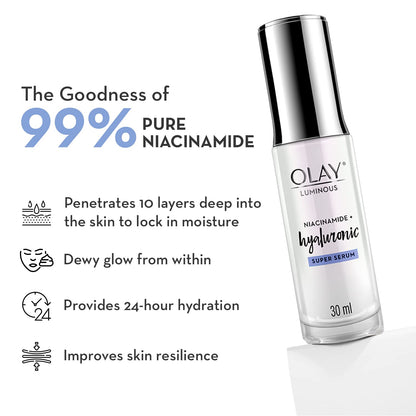 OLAY Super Serum: Luminous Serum, 30 Ml