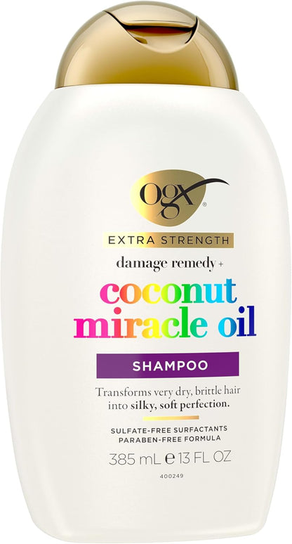 OGX Extra Strength Damage Remedy + Coconut Miracle Oil Shampoo 13 fl oz
