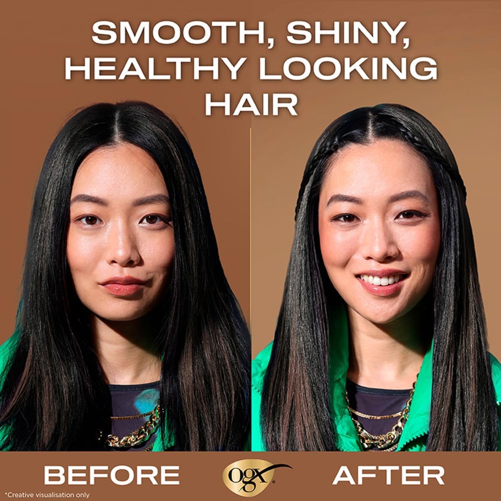 OGX Ever Straightening+ Brazilian Keratin Therapy Shampoo (385ml)