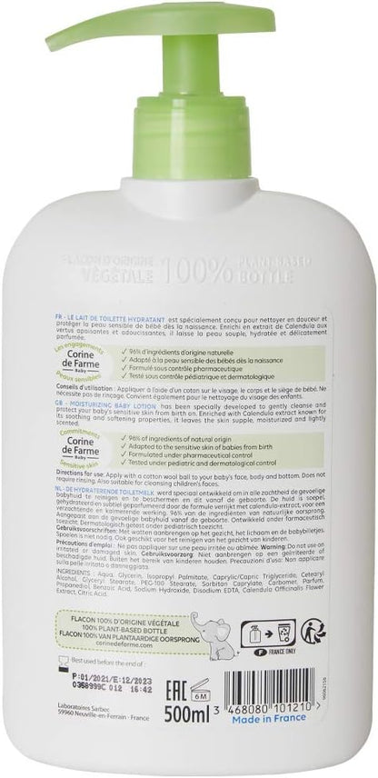 Corine de Farme Baby Lotion Natural Origin 500Ml