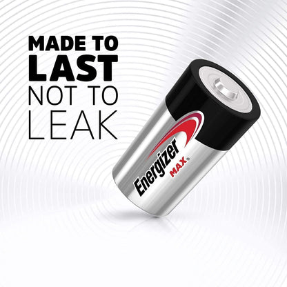 Energizer Max AA Alkaline E91BP4 Batteries - 3+1 Pieces - Promo Pack
