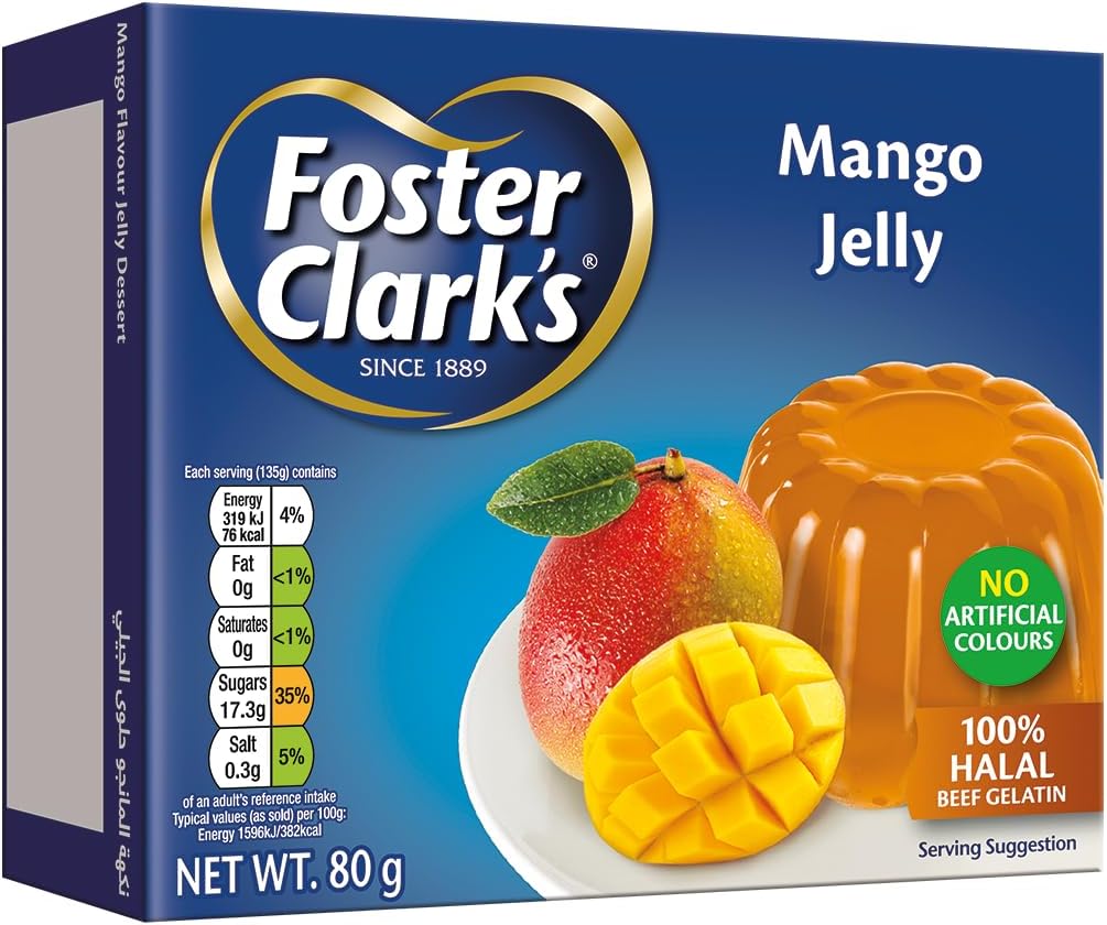 Foster Clarks Raspberry Jelly 80g