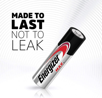Energizer AA Batteries, Alkaline Power Batteries, 24 Pack
