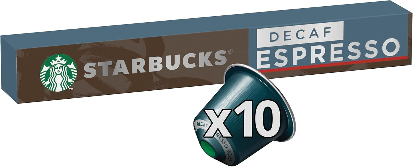 Starbucks Variety Pack 8 Flavour by Nespresso Coffee Pods (Pack of 8, Total 80 Capsules)