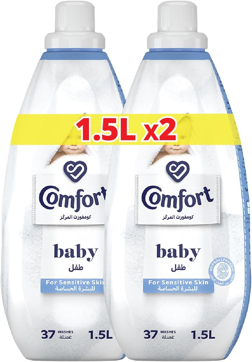 Comfort Baby Concentrated Fabric Softener, dermatologically tested for sensitive skin, 1.5L