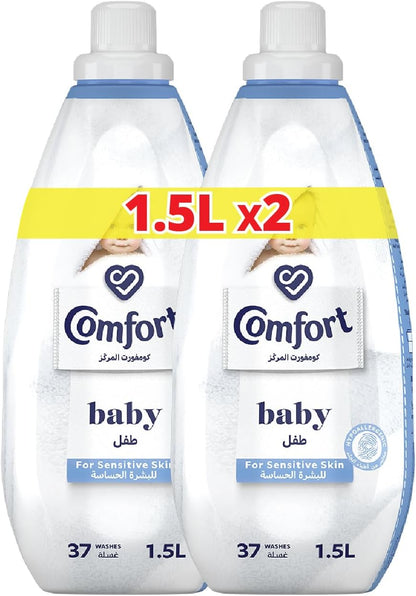 Comfort Baby Concentrated Fabric Softener, dermatologically tested for sensitive skin, 1.5L