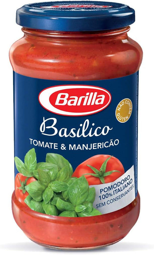 Barilla Basilico Pasta Sauce with Italian Tomato and Basil 400g
