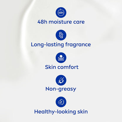 NIVEA Body Lotion Sensual Musk, Musk Scent, Normal to Dry Skin, 2x400ml