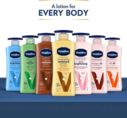 VASELINE Body Lotion Aloe Soothe , 400ml