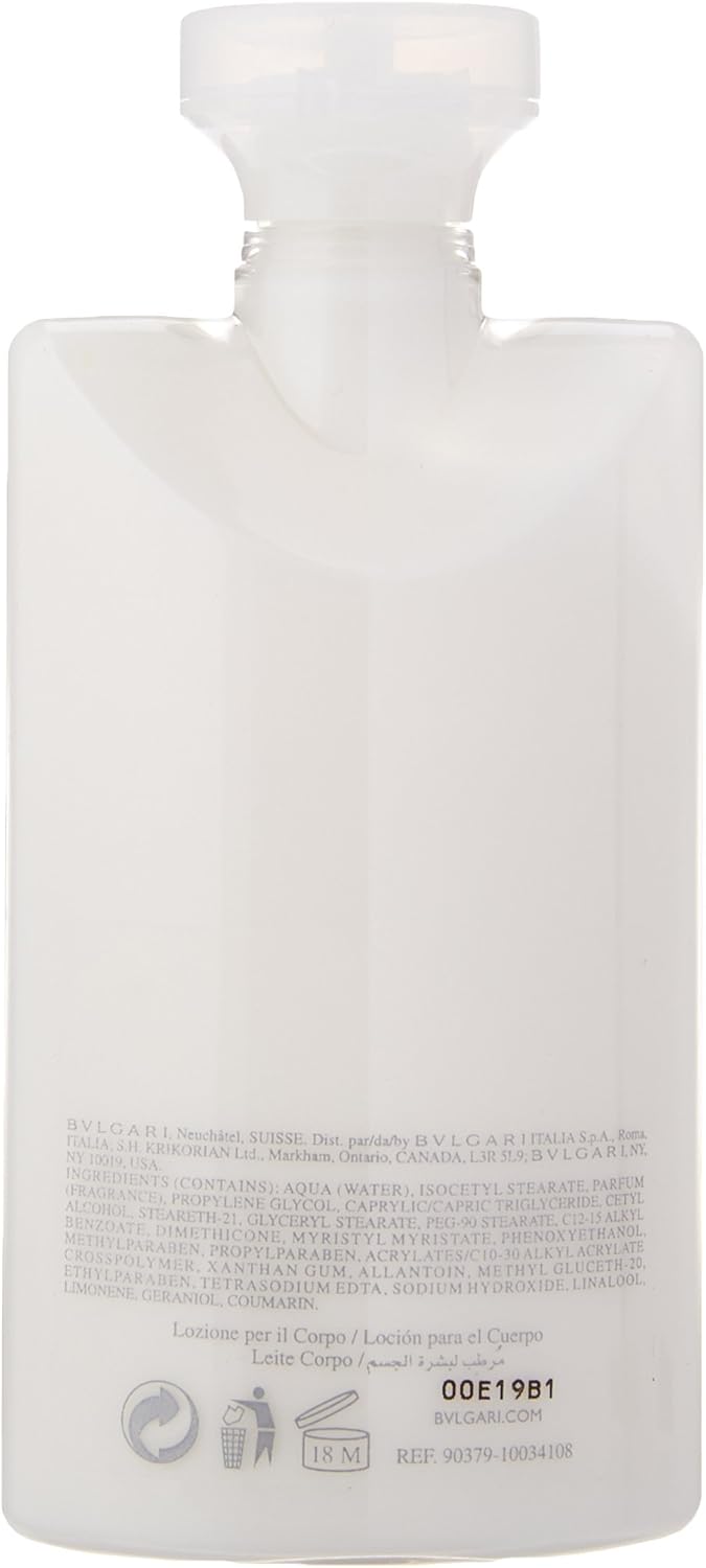 Bvlgari White Tea au the blanc Body Lotion 6x 40ml