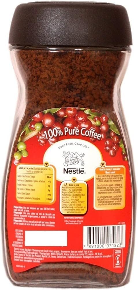 Nescafe Classic Instant Ground Coffee, 7.05 oz / 200 g