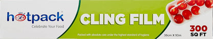 Hotpack Pvc Food Wrap Cling Film- 300 Sq.Ft.