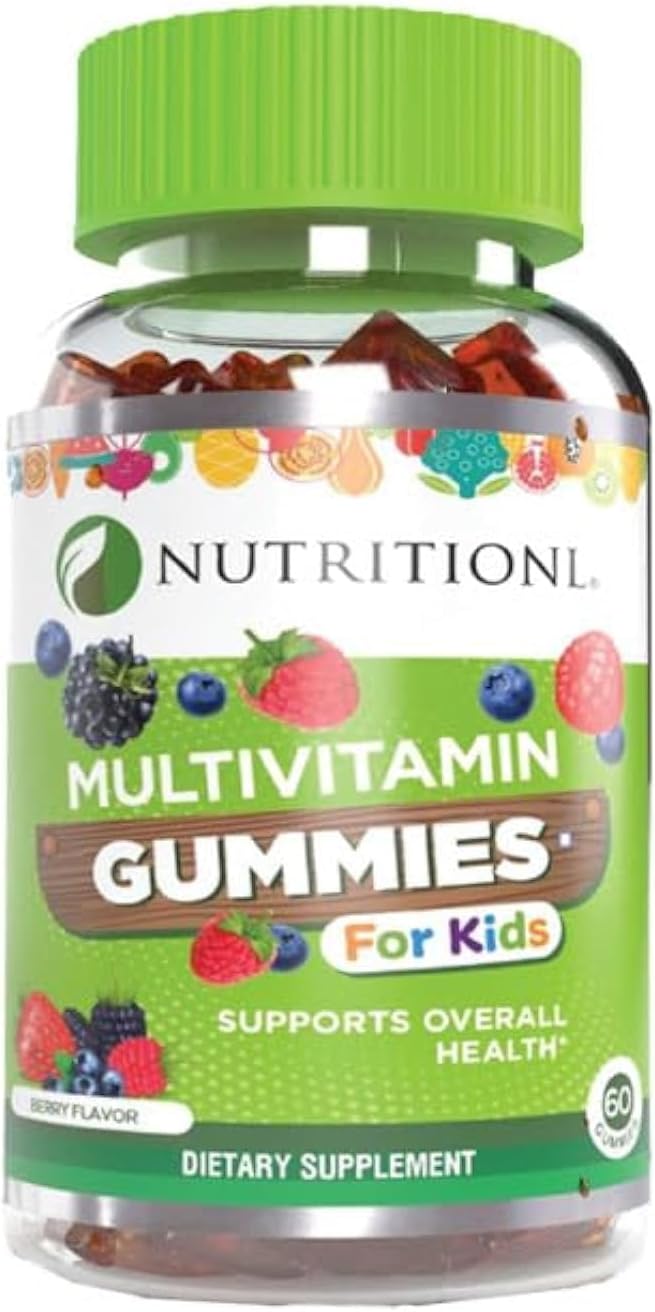 Nutritional Multivitamin Kids Gummies Berry Flavor | 60 Gummies