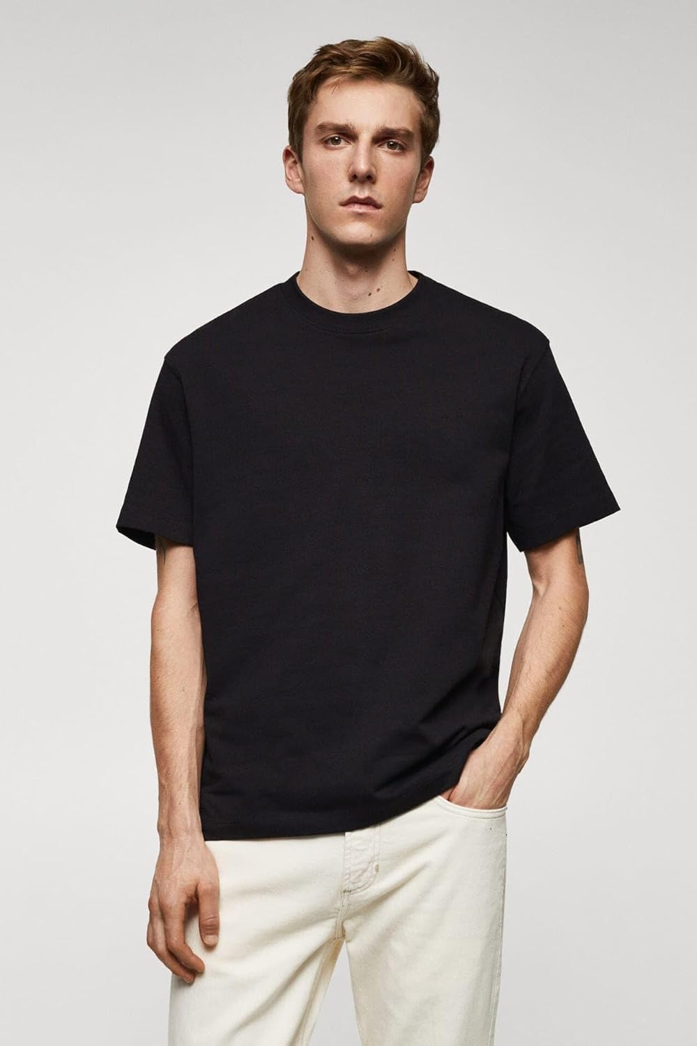 Polo Republica Men's Pack Of 5 Basic Regular fit Short Sleeve T-Shirt, Casual Combed Cotton Tee Shirts