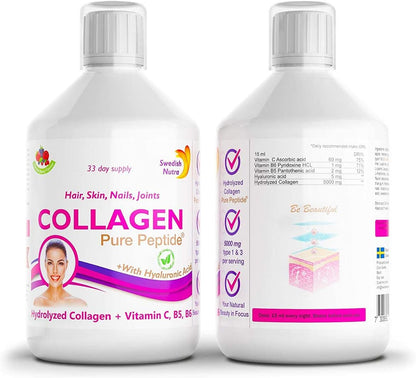 Swedish Nutra Collagen 5000 Fish - Liquid - 500 ml