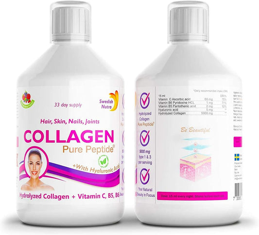 Swedish Nutra Collagen 5000 Fish - Liquid - 500 ml