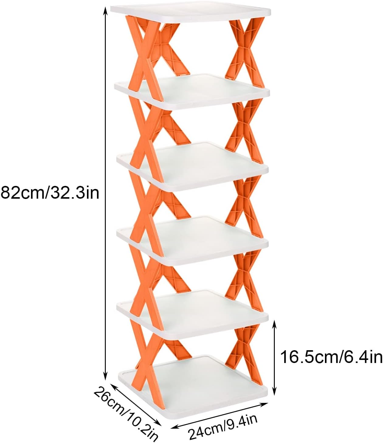 6-Tier Shoe Rack Organizer