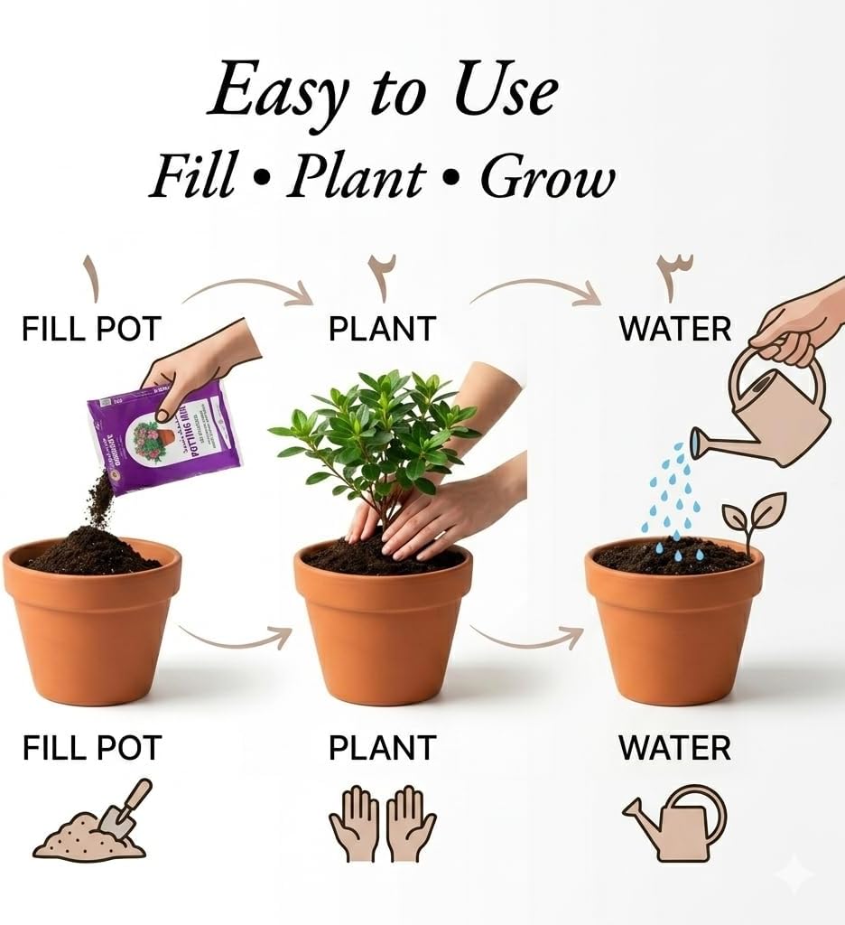 All-Purpose Potting Soil & Garden Mix 10L