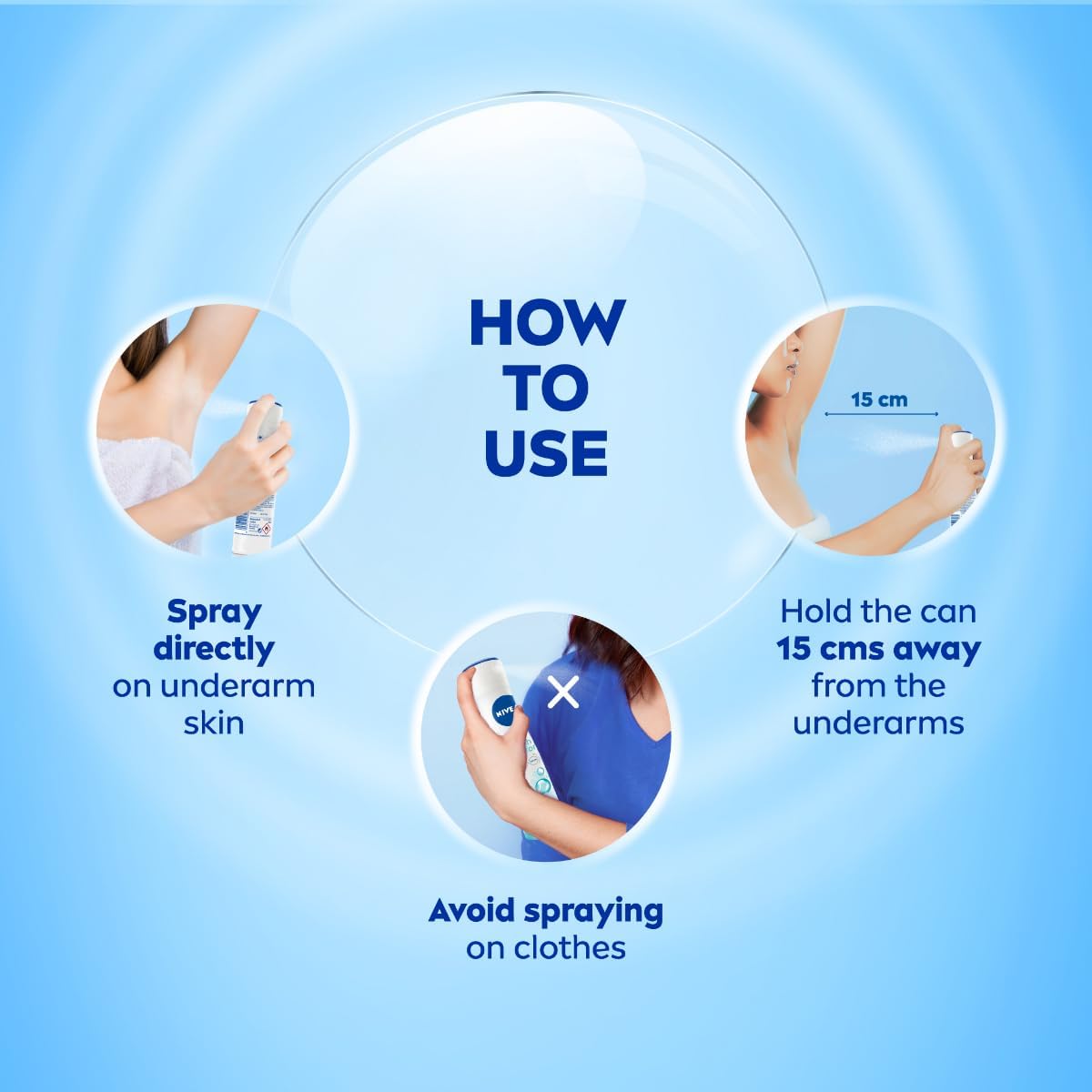 Nivea Deodorant, Fresh Natural, Women, 150 ml