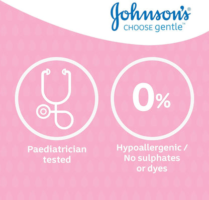 Johnson's Baby Oil (1 x 500 ml) Moisturising Baby Oil to Protect Delicate and Dry Skin, Hypoallergenic and pH-Balanced Baby Oil Ideal for Baby Massage and as Moisturiser for Dry Skin to Soften Hands