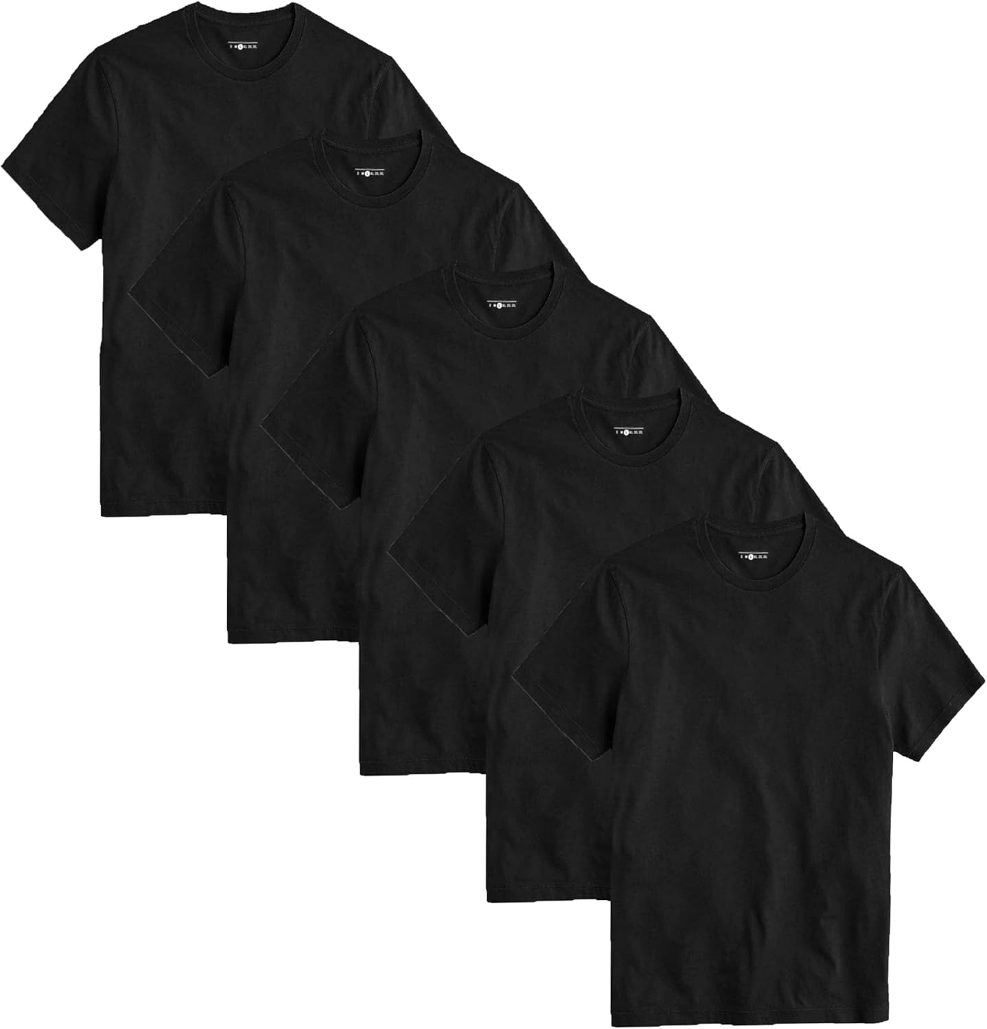 Polo Republica Men's Pack Of 5 Basic Regular fit Short Sleeve T-Shirt, Casual Combed Cotton Tee Shirts