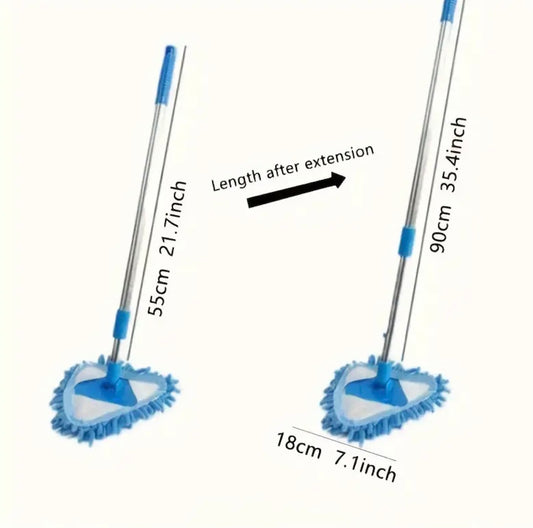 1pc, Telescopic Triangle Mop