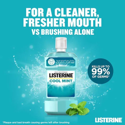 Listerine Cool Mint Mouthwash 500ml
