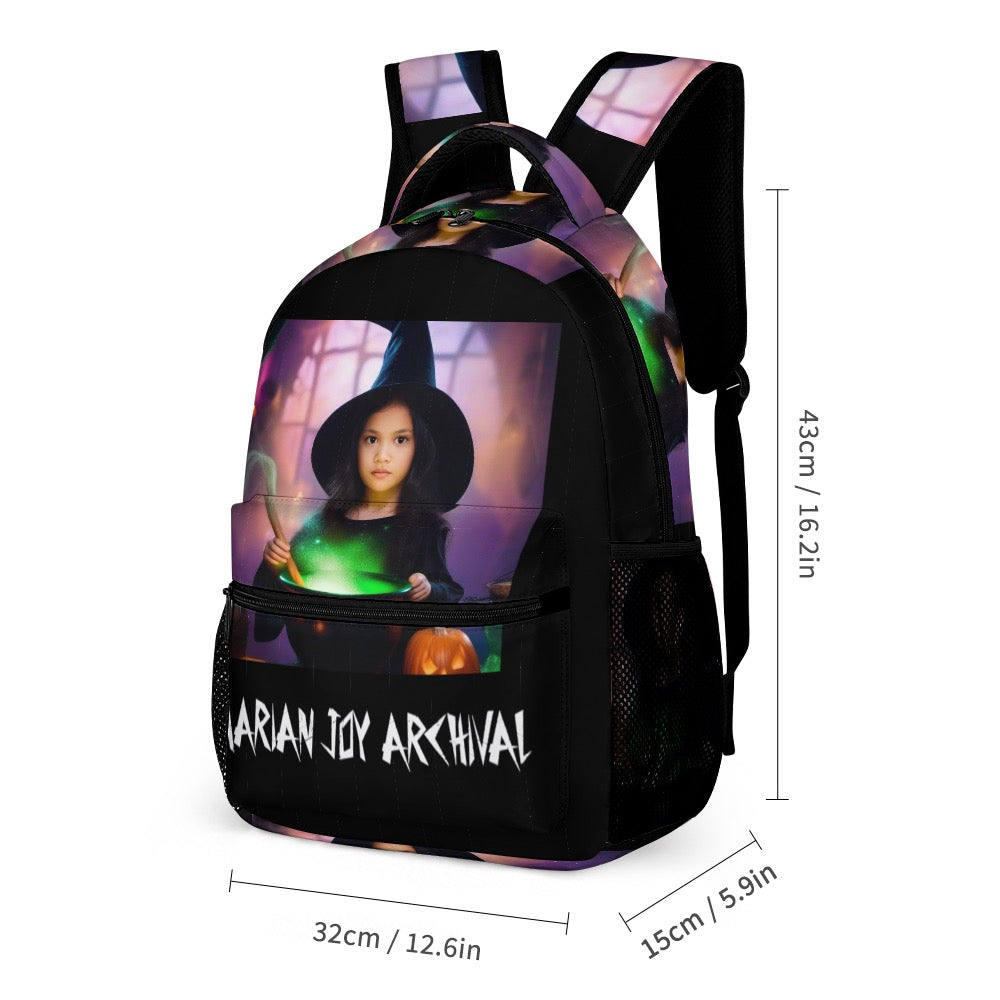 Three piece set school bag combination