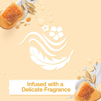 Johnson's Body Lotion - Vita-Rich Smoothies, Comforting Yogurt, Honey & Oats Formula, 400ml, 1+1 FREE, Hydrating and Nourishing for Soft, Smooth Skin