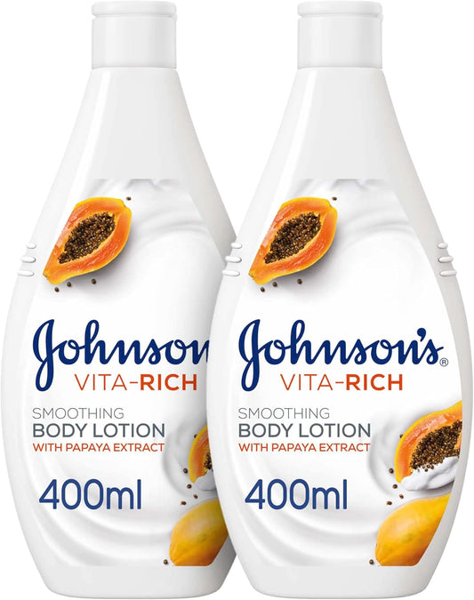 Johnson's Vita Rich Papaya Extract, Pack of 2x400ml