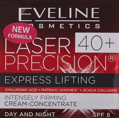 EVELINE LASER PRECISION DAY AND NIGHT CREAM 40+ 50 ML