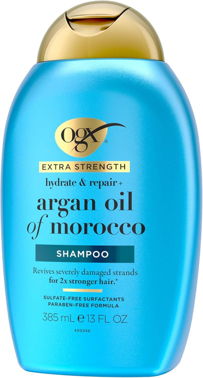 OGX Extra Strength Hydrate and Revive+ Argan Oil of Morocco Shampoo (1x 385ml)