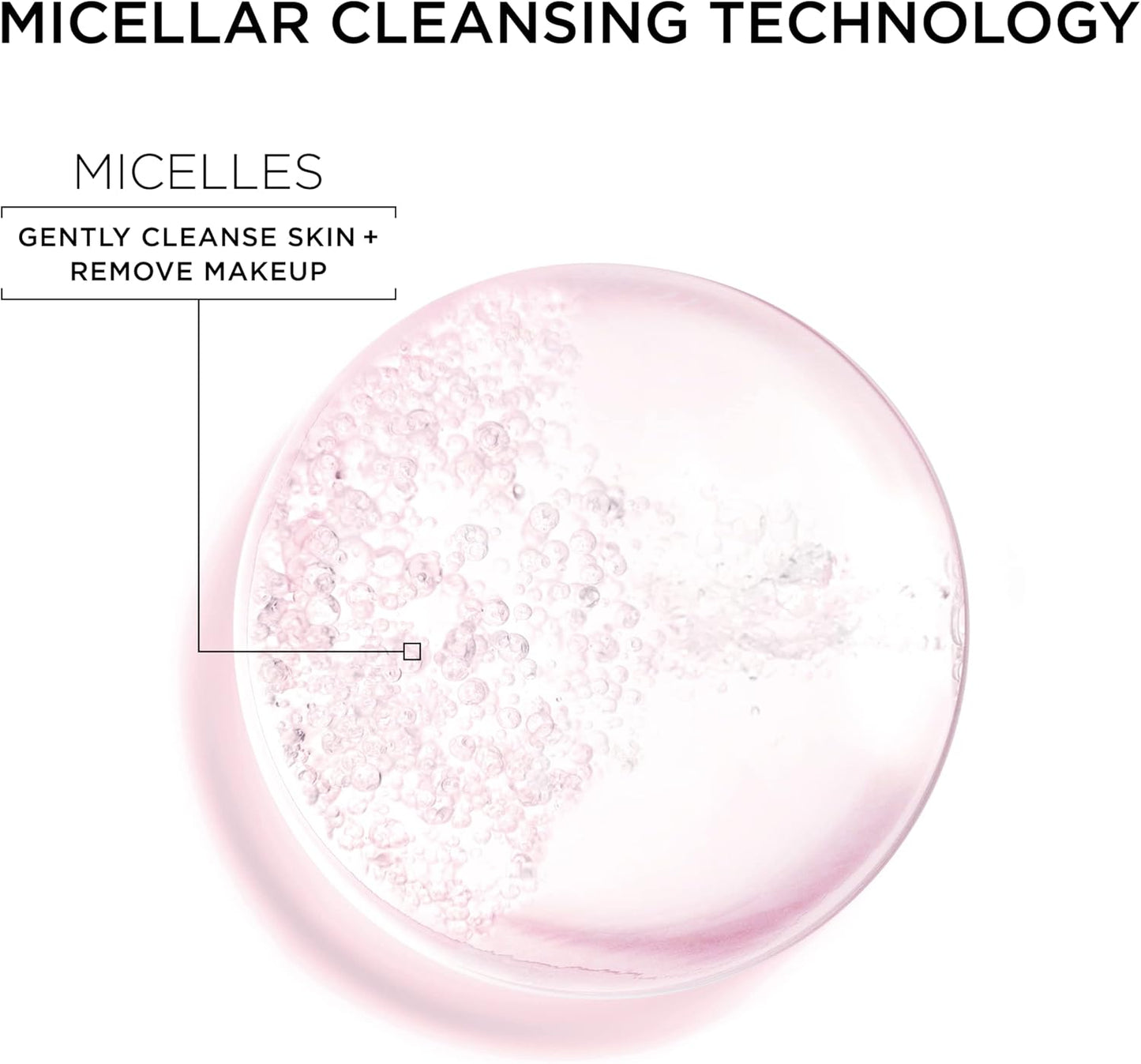 Garnier SkinActive Micellar Cleansing Water, For All Skin Types, 400ml Pack of 3