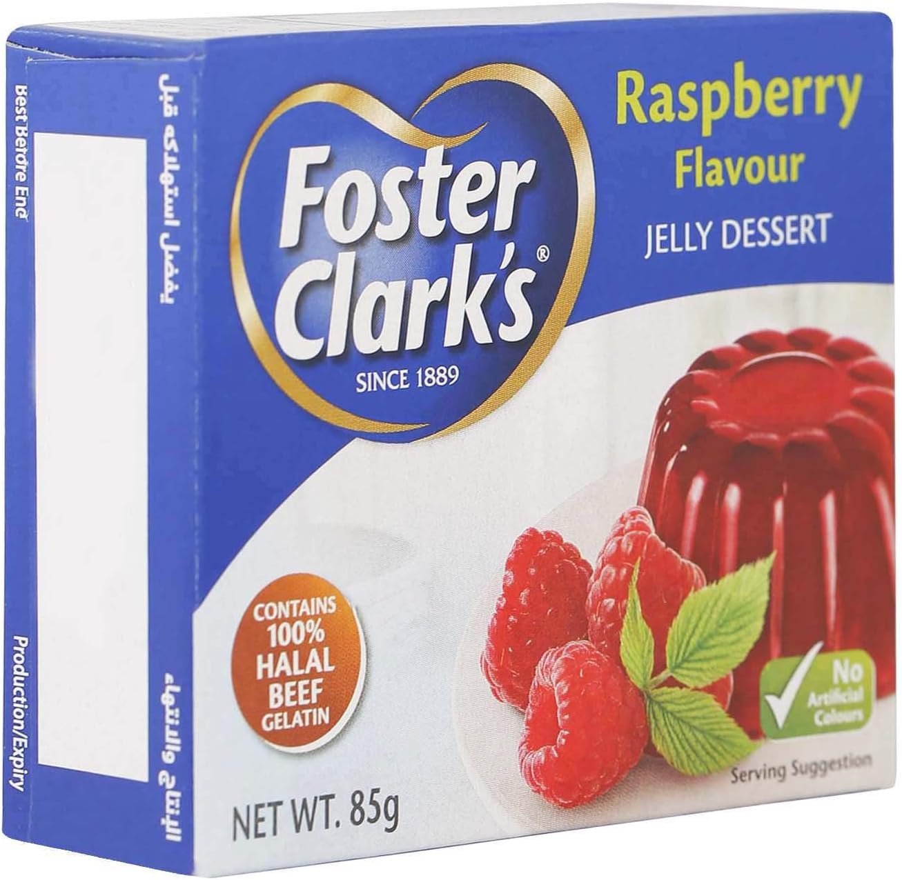 Foster Clarks Raspberry Jelly 80g