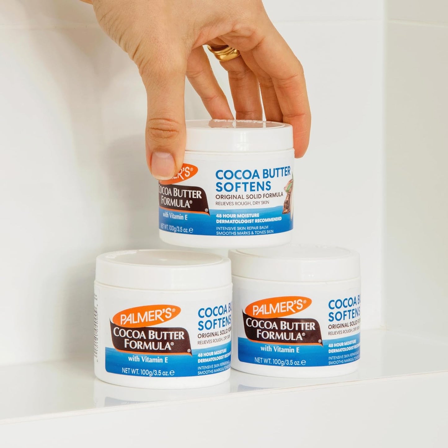 Palmer’s Cocoa Butter Formula Heals Softens Relieves Rough, Dry Skin, 3.5oz, 100 g (Pack of 1)