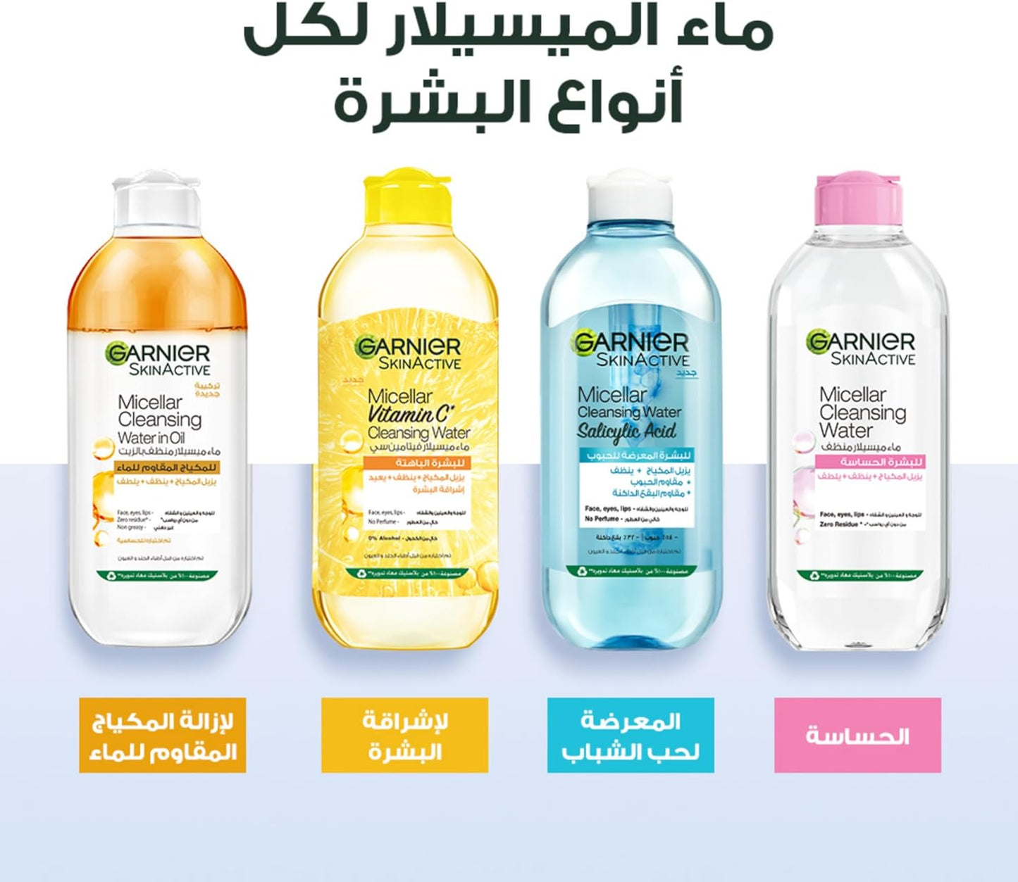 Garnier Skin Active Micellar Water Classic 400ml - Makeup Remover