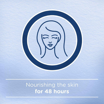 Johnson's Face & Body Cream, Dry to Very Dry Skin, Intense Nourishment, Enriched with Vitamin E and moisturizing agents, 48-hour nourishment, 200ml