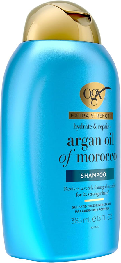 OGX Extra Strength Hydrate and Revive+ Argan Oil of Morocco Shampoo (1x 385ml)