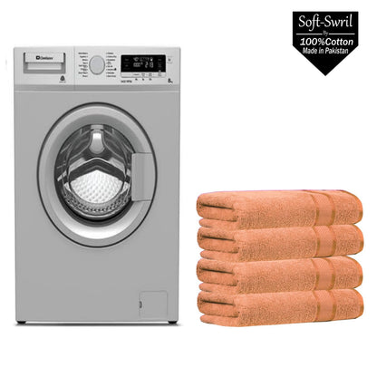 Soft-Swril Premium Sky-Blue Bath Towel 500 GSM 100% Cotton 27x54 Inches Pack of 1,Ultra Super Soft Quick Dry Highly Absorbent - Soft Hotel Quality for Bath and Spa