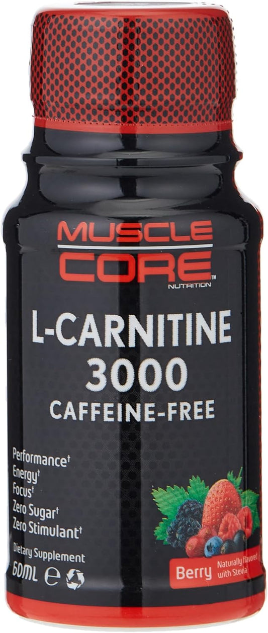 MUSCLE CORE NUTRITION L-Carnitine 4500 Tangerine, 89 Ml Box Of 12