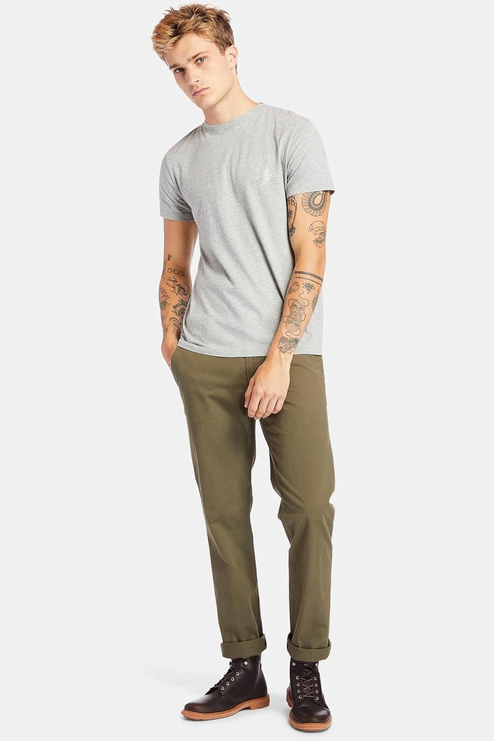 Polo Republica Men's Pack Of 5 Basic Regular fit Short Sleeve T-Shirt, Casual Combed Cotton Tee Shirts