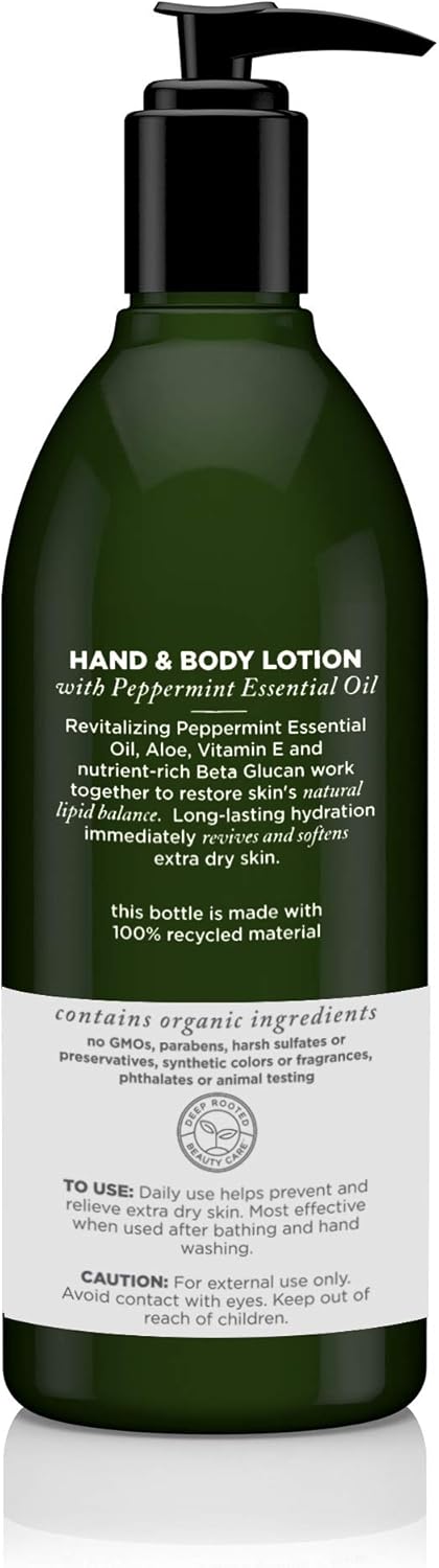 Avalon Organics Mint Thyme TherapEUtic Lotion, 12 Oz