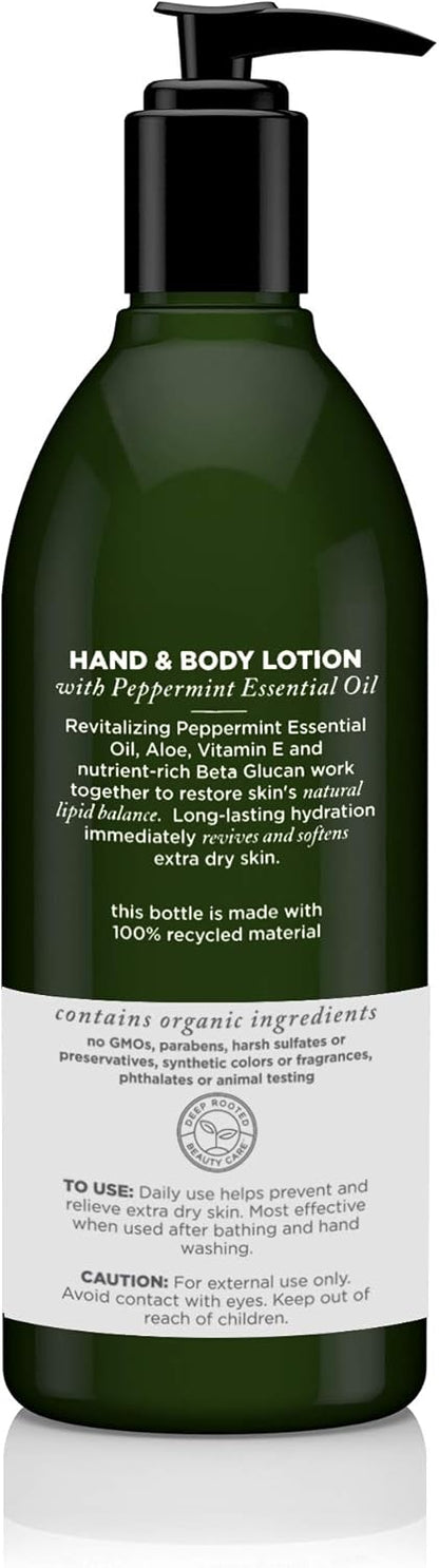 Avalon Organics Mint Thyme TherapEUtic Lotion, 12 Oz